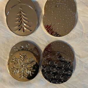 Bath & Body Works-Elegant  Holiday Candle Lids